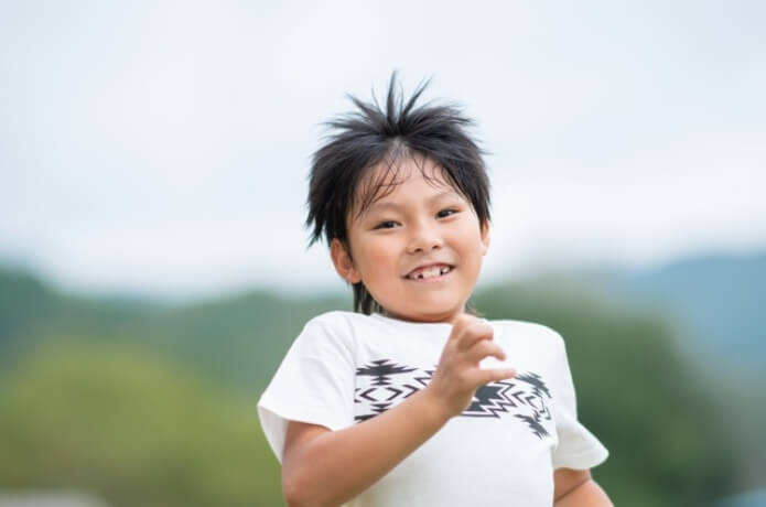 子どもと汗