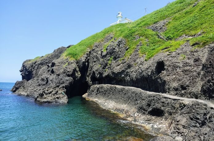 角田岬灯台の景色