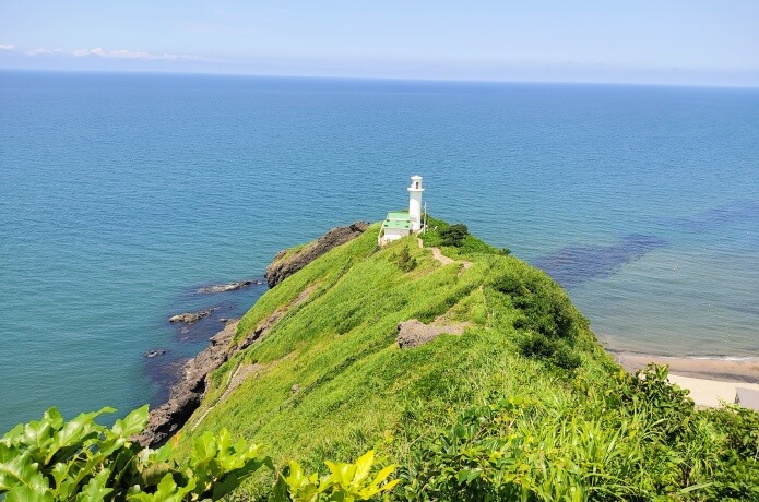 角田岬灯台の絶景